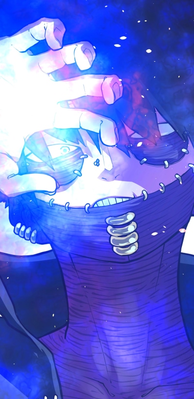 Anime My Hero Academia, Dabi (Boku No Hero Academia), 1440x2960