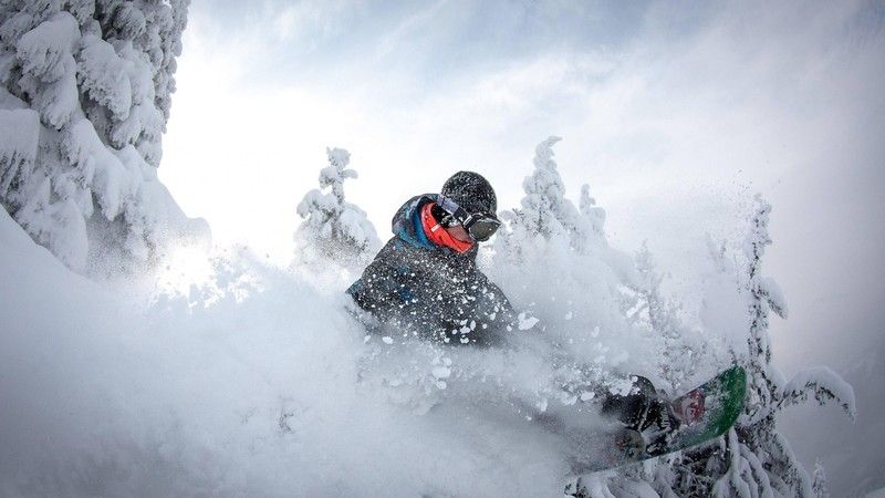 snow, snowboard, winter
