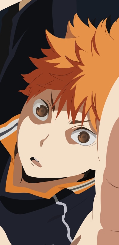 Anime Haikyu!!, Shōyō Hinata, 1440x2960