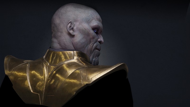 Avengers: Infinity War, Thanos, Josh Brolin, 4k