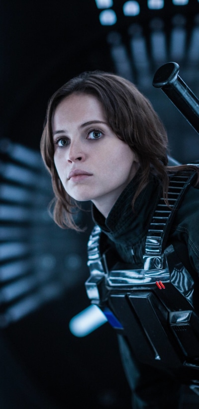 Movie Rogue One: A Star Wars Story, Felicity Jones, Star Wars, Jyn Erso, 1440x2960
