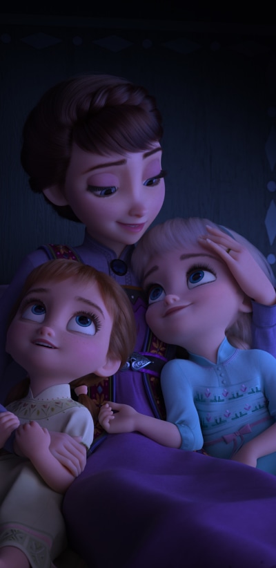 Movie Frozen 2, Elsa (Frozen), Anna (Frozen), 1440x2960