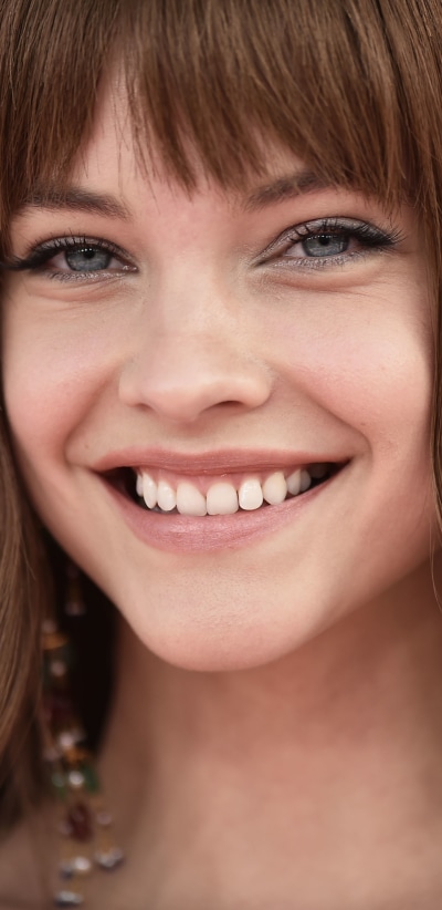 Celebrity Barbara Palvin, Hungarian, Face, Close-up, Model, Brunette, 1440x2960