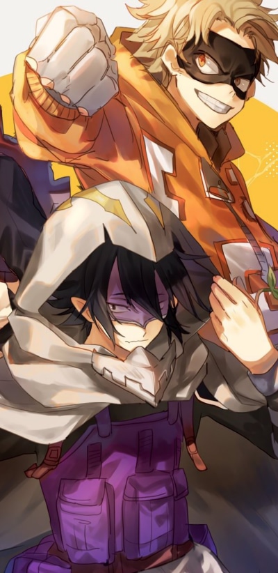 Anime My Hero Academia, Taishiro Toyomitsu, Tamaki Amajiki, 1440x2960