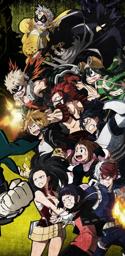 Anime My Hero Academia, 1440x2960