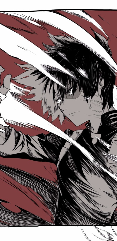 Anime My Hero Academia, Shoto Todoroki, 1440x2960