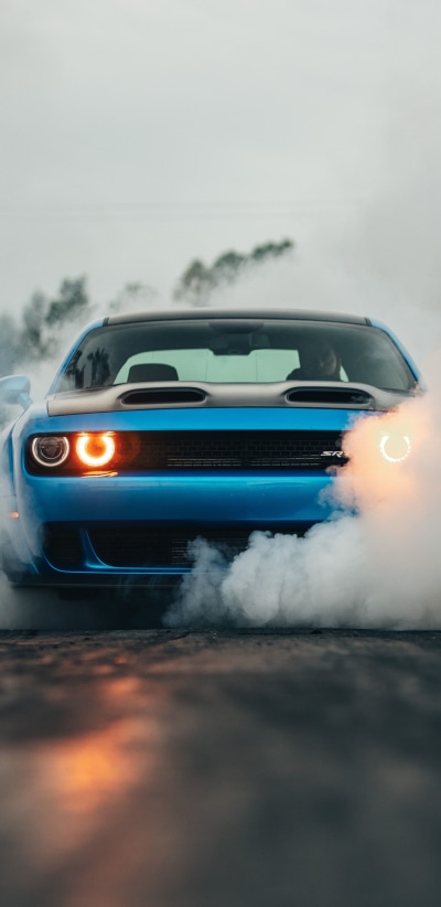 Vehicles Dodge Challenger SRT, Dodge Challenger SRT Hellcat, Dodge Challenger, Car, Muscle Car, Dodge, 1440x2960