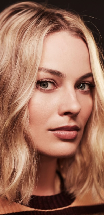 Celebrity Margot Robbie, Face, Blonde, Australian, Actress, 1440x2960