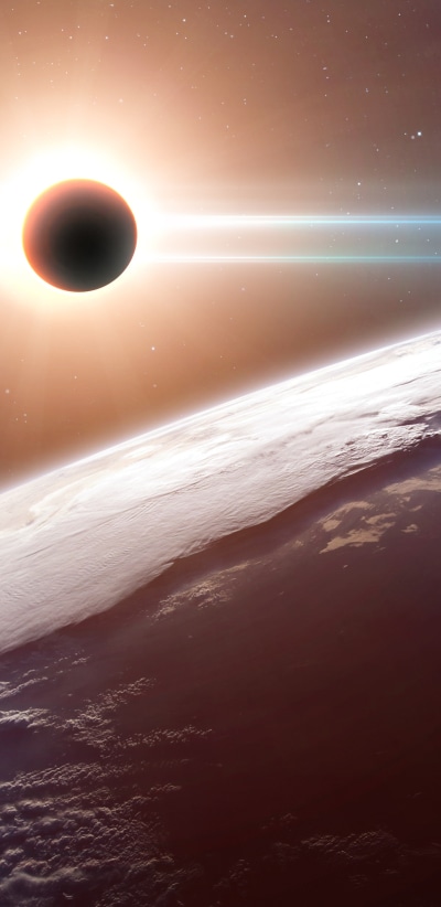 Sci Fi Planets, 1440x2960