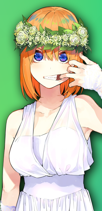 Anime The Quintessential Quintuplets, Yotsuba Nakano, 5-Toubun No Hanayome, 1440x2960