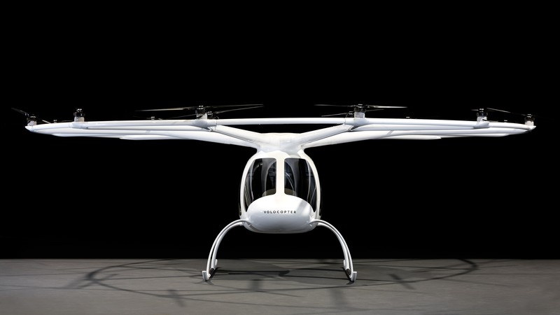 Intel, Volocopter, CES 2018, 4k