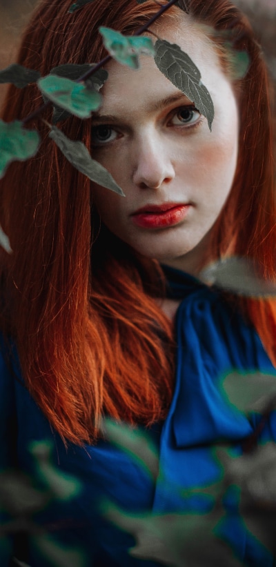 Women Model, Redhead, 1440x2960