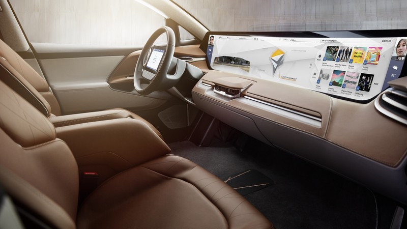 Byton, CES 2018, electric car, interior, 4K