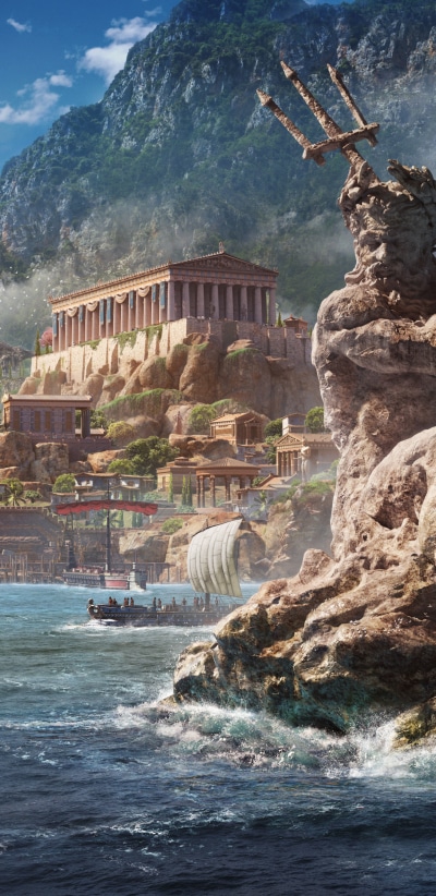 Video Game Assassins Creed Odyssey, 1440x2960