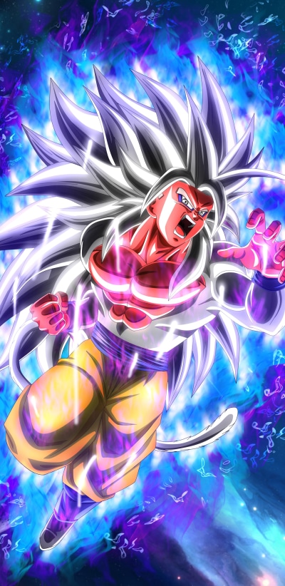 Anime Dragon Ball Gt, Super Saiyan, Goku, 1440x2960 Phone Hd Wallpaper