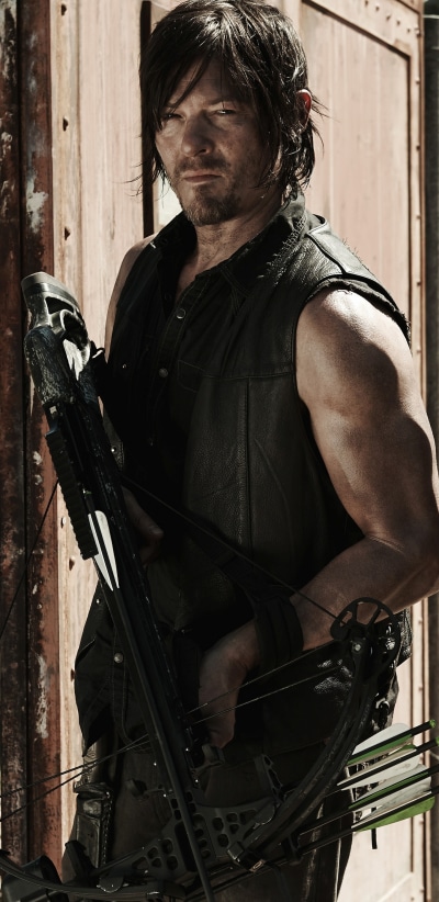 TV Show The Walking Dead, Daryl Dixon, Norman Reedus, Crossbow, 1440x2960