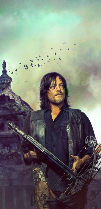 TV Show The Walking Dead, Daryl Dixon, Norman Reedus, 1440x2960