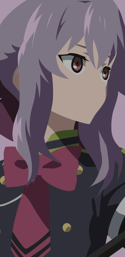 Anime Seraph of the End, Shinoa Hīragi, 1440x2960