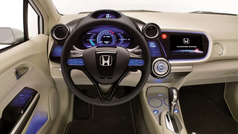 Honda Insight Concept, interior, 4k