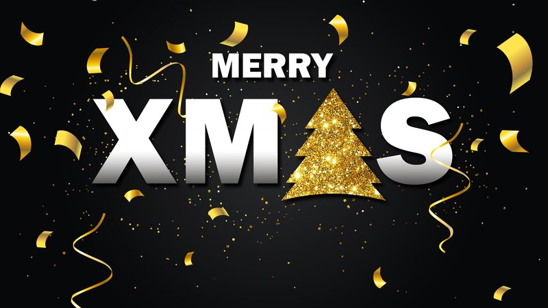 Christmas, New Year, fir-tree, decorations, 4K