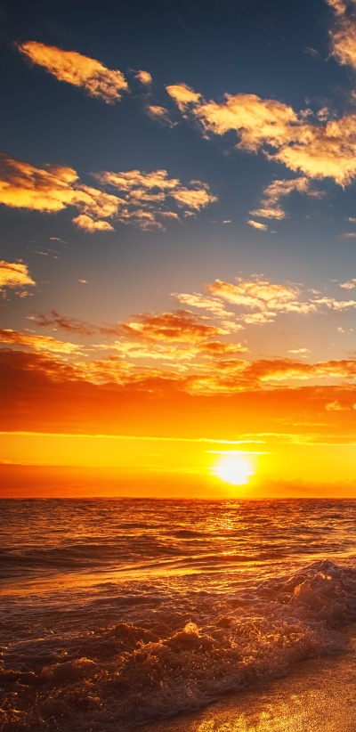 Earth Sunset, 1440x2960