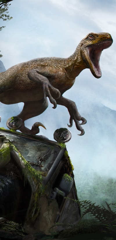 Animal Velociraptor, Dinosaur, 1440x2960