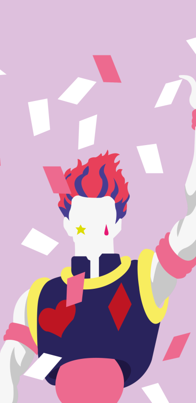 Anime Hunter x Hunter, Hisoka (Hunter × Hunter), 1440x2960
