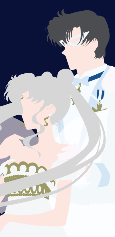 Anime Sailor Moon Crystal, Usagi Tsukino, Tuxedo Mask, 1440x2960