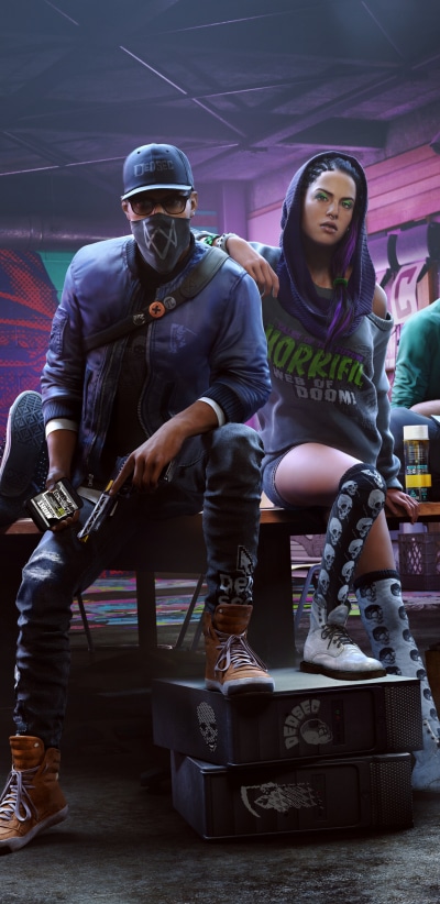 Video Game Watch Dogs 2, 1440x2960