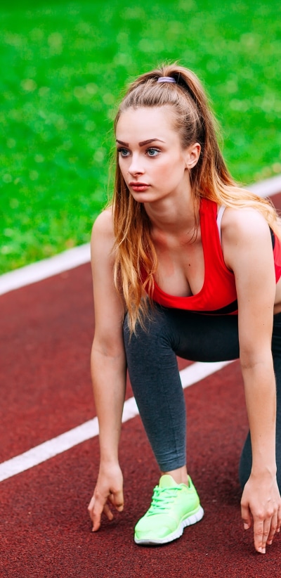 Women Model, Blonde, Ponytail, 1440x2960