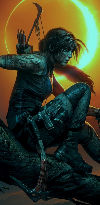 Video Game Shadow of the Tomb Raider, Lara Croft, 1440x2960