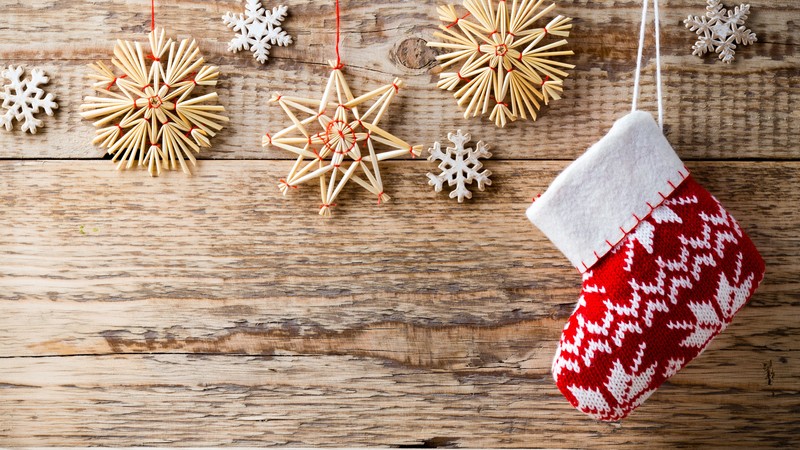 Christmas, New Year, decorations, 4K