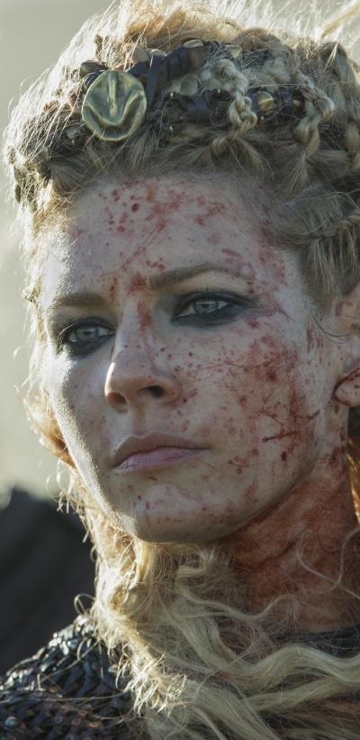 TV Show Vikings, Katheryn Winnick, Lagertha (Vikings), 1440x2960