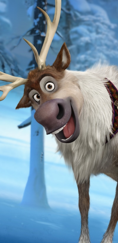 Movie Frozen, Sven (Frozen), Frozen (Movie), 1440x2960