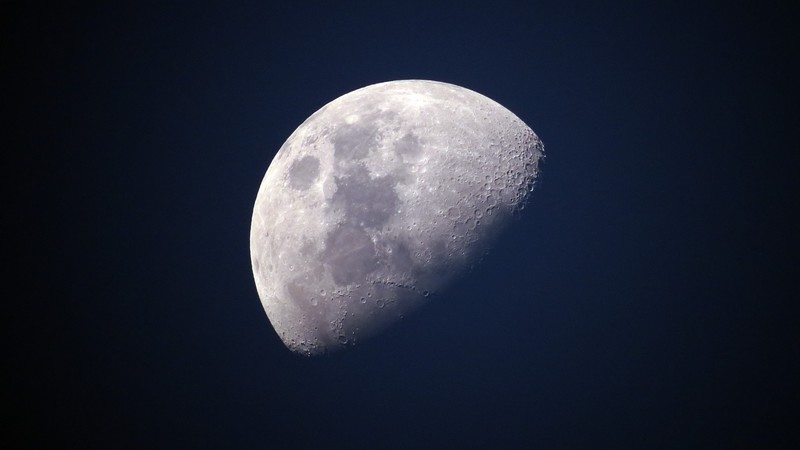 moon, planet, 4k