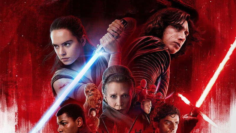 Star Wars: The Last Jedi, Daisy Ridley, Carrie Fisher, Adam Driver, poster, 4k