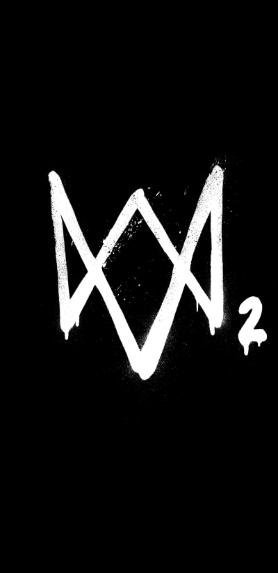 Video Game Watch Dogs 2, Minimalist, 1440x2960