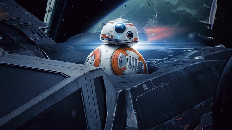 Star Wars: The Last Jedi, BB-8, 4K