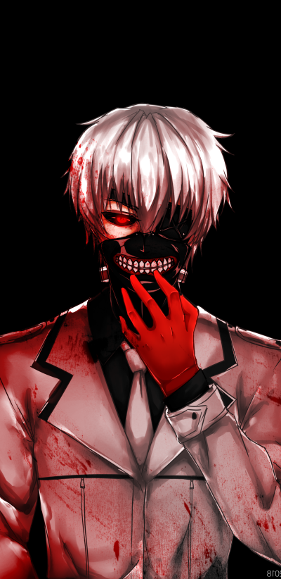 Anime Tokyo Ghoul:re, Ken Kaneki, 1440x2960