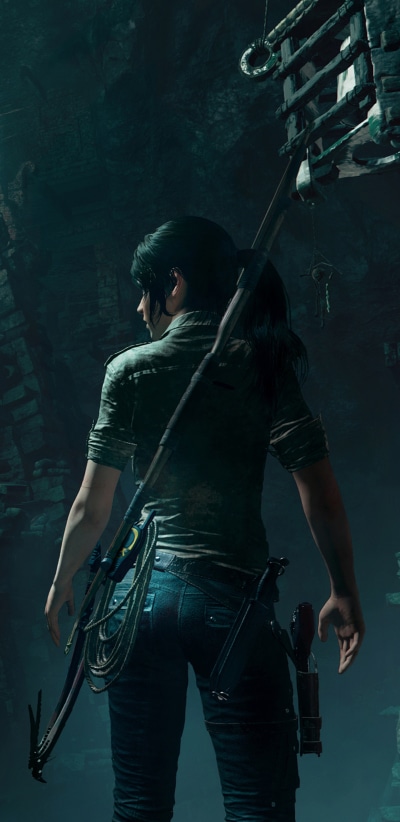 Video Game Shadow of the Tomb Raider, Lara Croft, 1440x2960