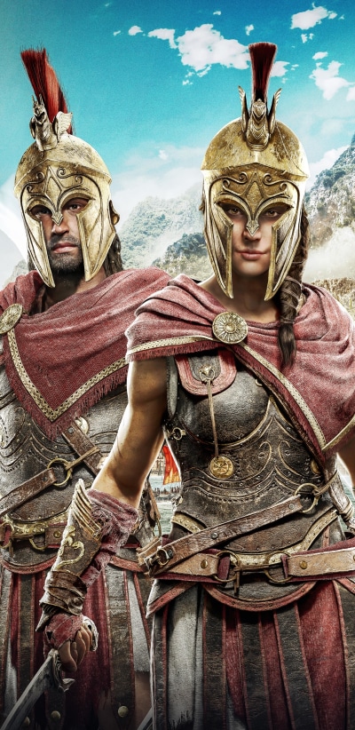 Video Game Assassins Creed Odyssey, 1440x2960