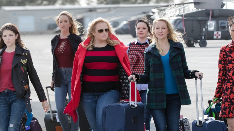 Pitch Perfect 3, Anna Kendrick, Rebel Wilson, Hailee Steinfeld, Anna Camp, Hana Mae Lee, 4K