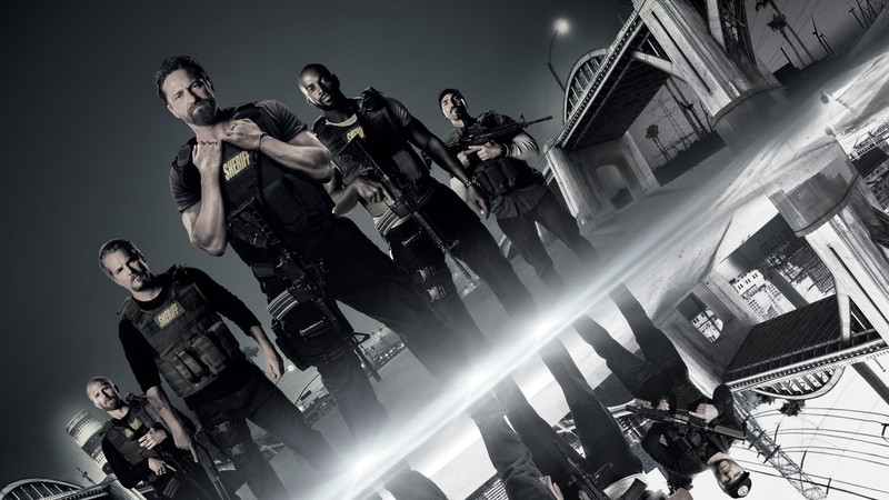 Den of Thieves, Gerard Butler, Maurice Compte, Mo McRae, Brian Van Holt, Kaiwi Lyman, 4k