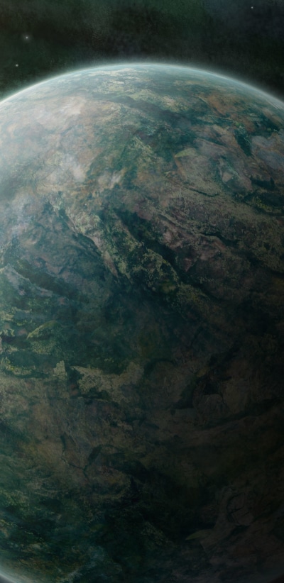 Sci Fi Planets, 1440x2960