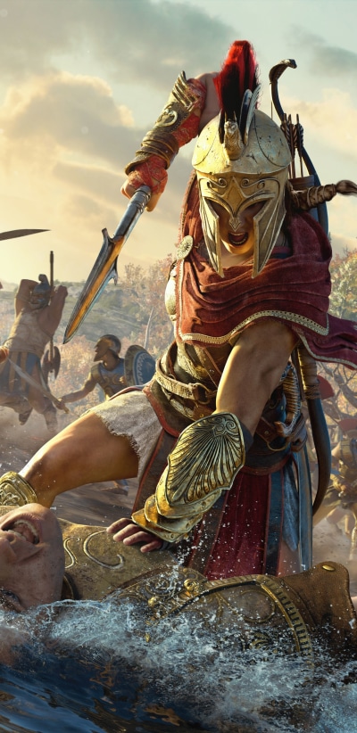 Video Game Assassins Creed Odyssey, 1440x2960