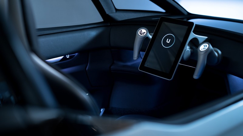 Uniti One, electric car, interior, 4k