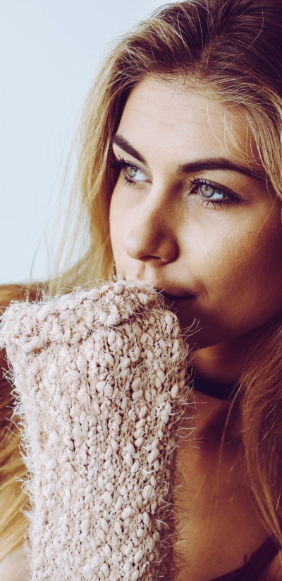 Women Model, Blonde, 1440x2960