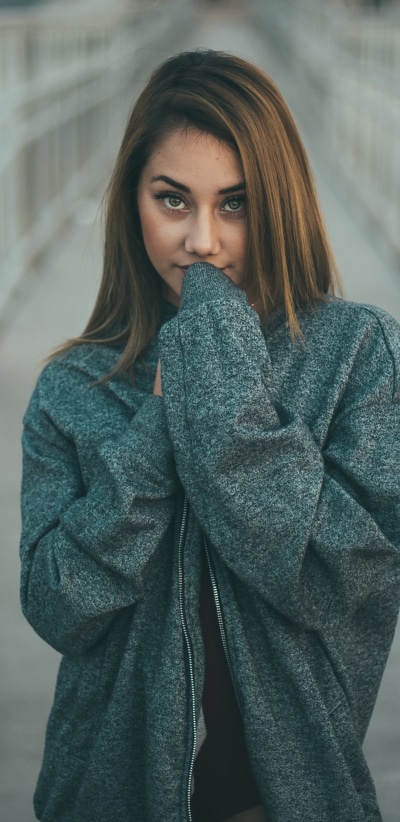Women Model, Depth Of Field, Brunette, 1440x2960