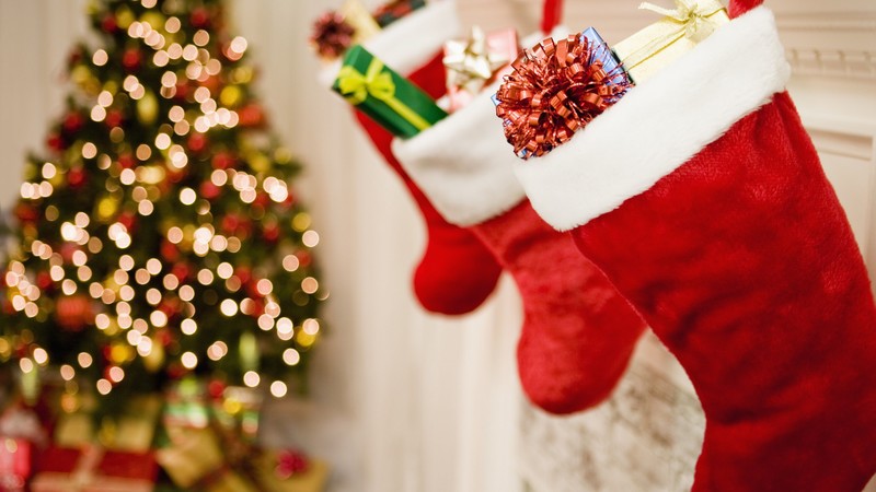Christmas, New Year, gifts, 4k