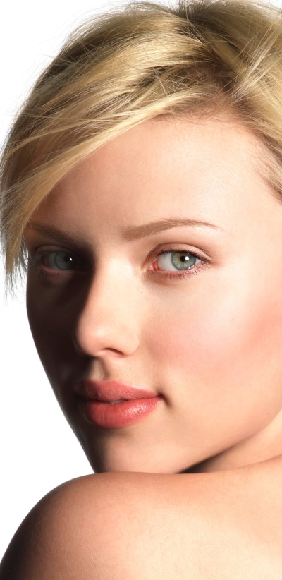 Celebrity Scarlett Johansson, Face, Blue Eyes, Actress, American, 1440x2960